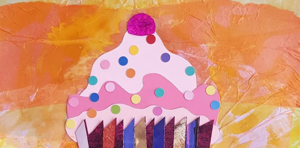 Image for Cupcake Creations: Cut, Stick & Sprinkle (ages 5 - 8)
