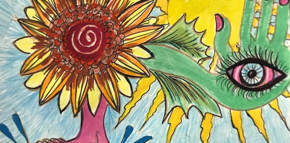 Image for Surreal Sunflowers for 5-8-year-olds