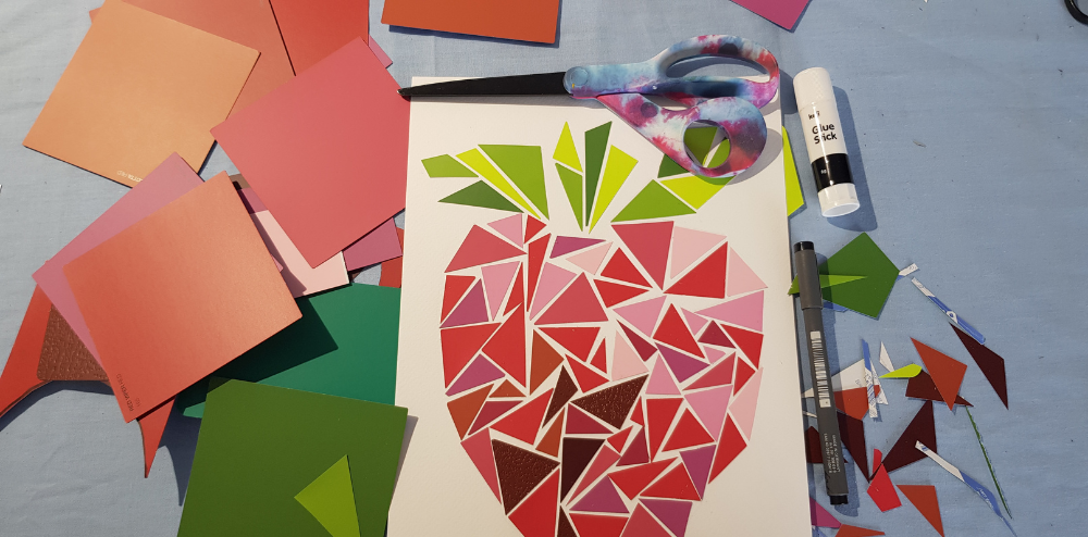 Image for Fruity Collages (ages 5 - 8)
