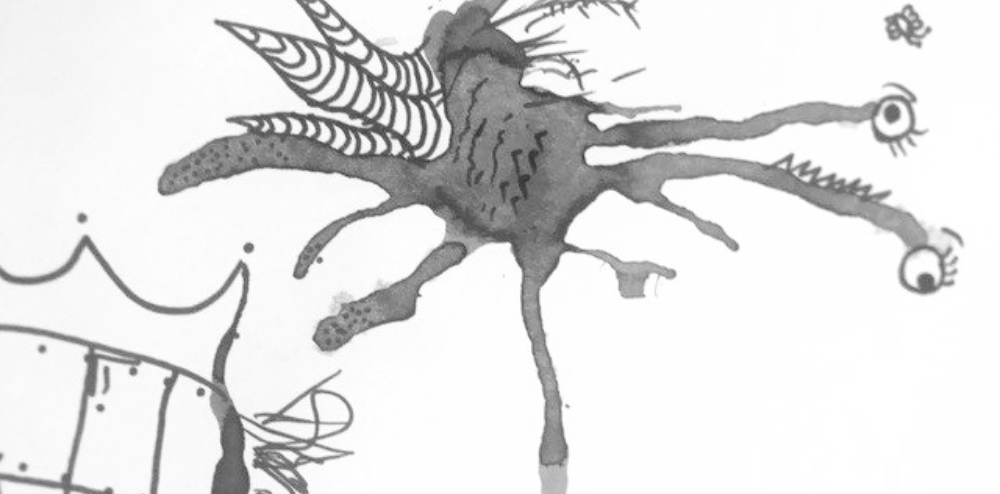 Image for Ink Blown Drawings - School Holiday Program